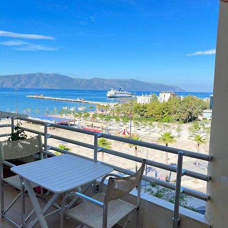 Sea View Apartment Vlorë Buitenkant foto